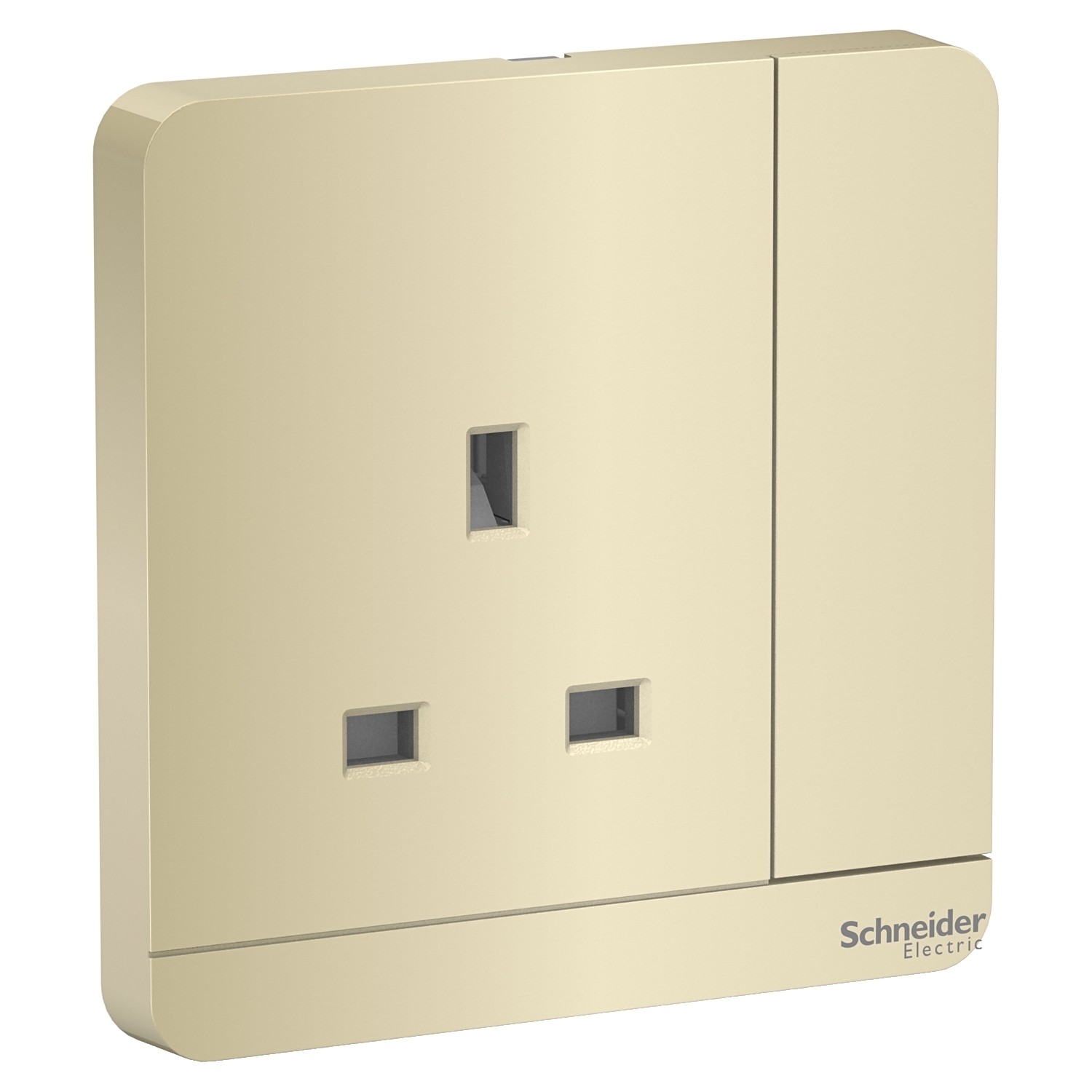 avataron 1gang socket wine gold